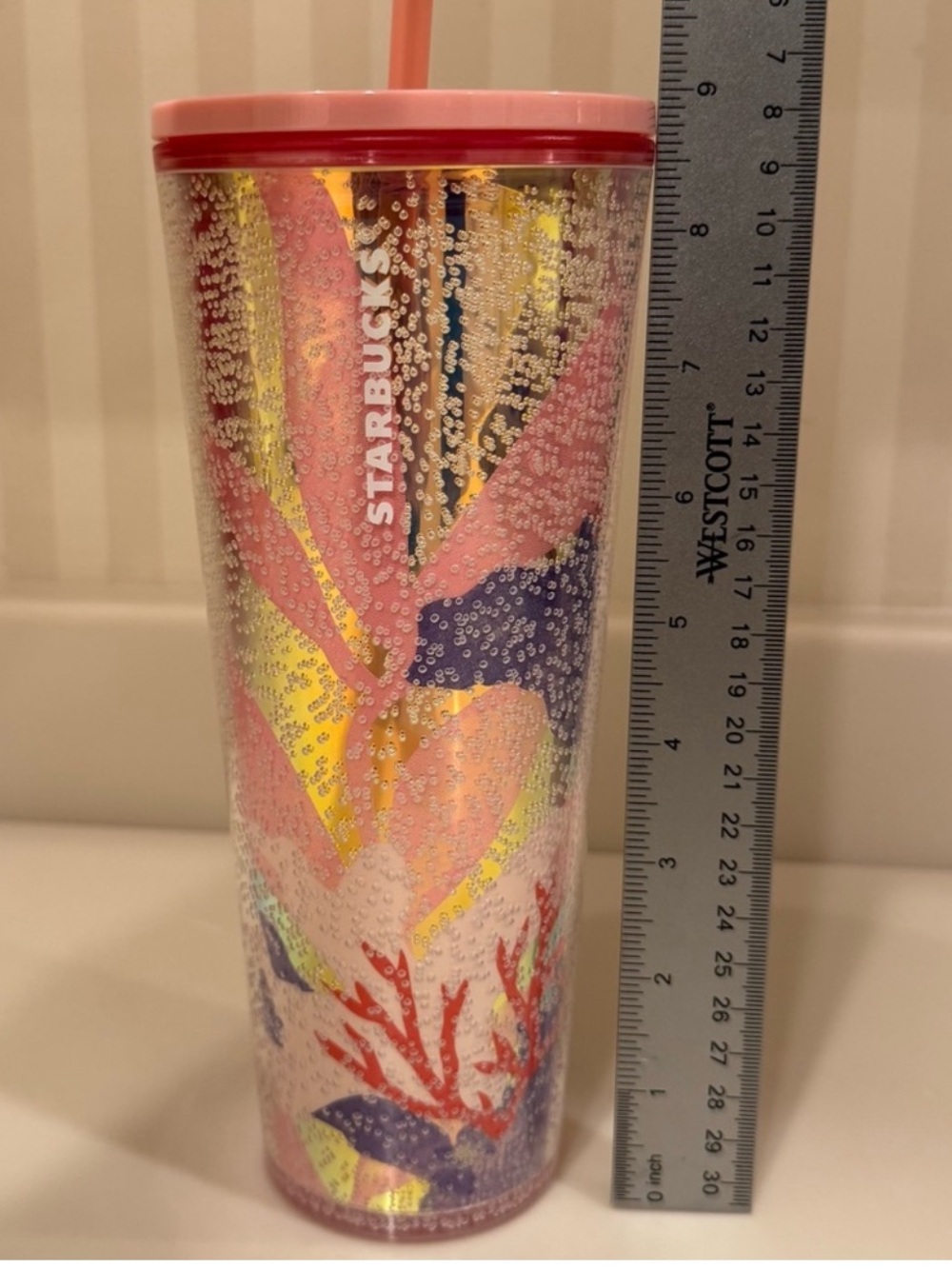 Two Starbucks Venti Tumblers With Lids And Straws - Picture 10 of 13